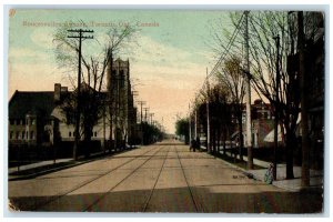 1911 Roncesvalles Avenue Toronto Ontario Canada Posted Antique Postcard