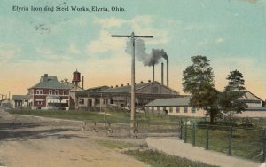 ELYRIA , Ohio, 1912 ; Elyria Iron & steel works