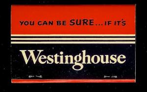 WESTINGHOUSE/DIXIE ELECTRIC Full Unstruck Matchbook