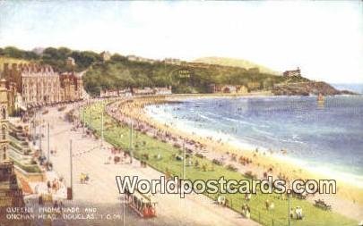 Wueens Promenade & Onchan Head Douglas UK, England, Great Britain Unused 