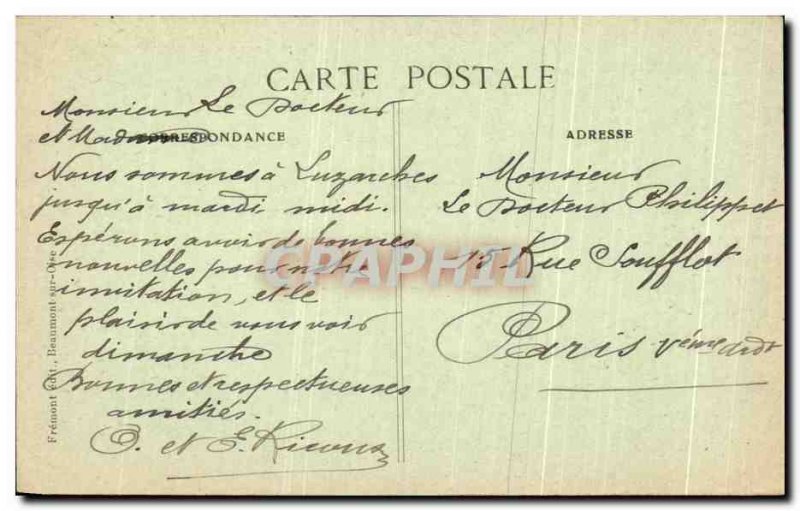 Postcard Abbey Royaumont