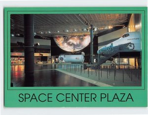 Postcard Space Center Plaza, NASA Johnson Space Center, Houston, Texas