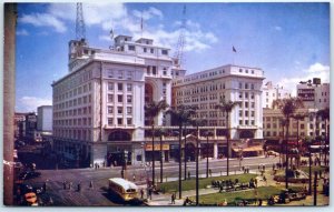 Postcard - US Grant Hotel and Plaza, San Diego, California, USA