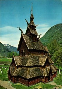 CPM AK Borgund Stave Church NORWAY (834061)