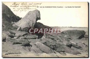 Old Postcard Ile de Noirmoutier (Vendee) La Roche Memorial