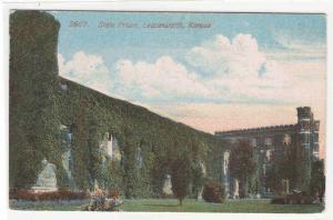 State Prison Leavenworth Kansas 1910c postcard