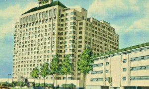 Postcard Early View of Shamrock Hotel in Houston, TX.   T7