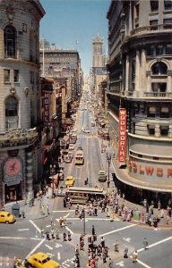 Powell at market Street, showing turntable Drug Store Unused 