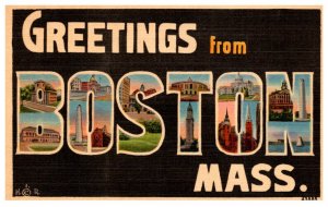 Massachusetts  Boston  LARGE LETTER