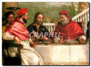 Postcard Modern Vicenza Santa Maria di Monte Berico Paolo Veronese (1572) lun...