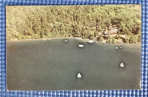 Vintage 1980's Appalachian Mt. Club Echo Lake Camp Southwest Harbor ME Postcard