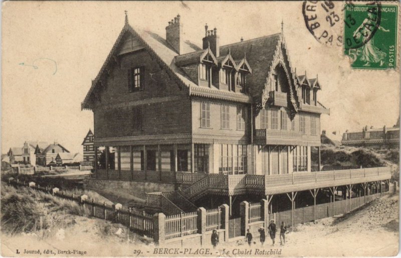 CPA BERCK-Plage-Le Chalet Rotschild (45617)