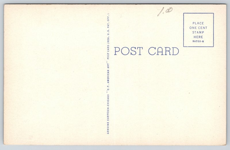 Peru Indiana~Miami Co Court House~Neoclassical Archt~Vintage Autos~Vtg Linen PC