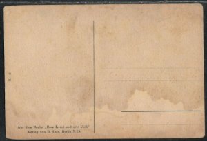 Judaica Jewish Postcard E.M LILIEN Jude Aus Jerusalem Publisher Herz - juif