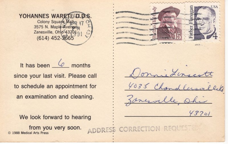 PC6059 YOHANNES WARETI, DDS, ZANESVILLE, OHIO