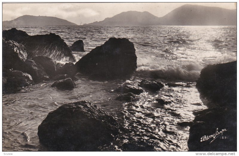 RP: Coastal scene , France , island of Corsica, 20-30s #2/4