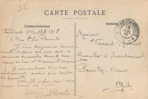 Drawn military artist L. Boutin 1918