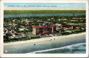 Postcard FL Seabreeze - Aeroplane View of The Clarendon Hotel - aerial