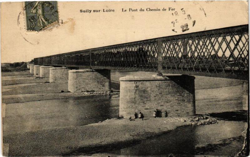 CPA SULLY-sur-LOIRE-Le Pont du Chemin de Fer (266055)