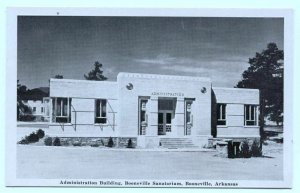 Postcard Administration Bldg Booneville Sanatorium Booneville Arkansas AR