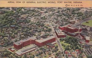 Indiana Fort Wayne Aerial View Of General Electric Works