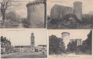 TOWERS TOURS CASTLES FRANCE 900 Vintage Postcards pre-1940 (L5683)