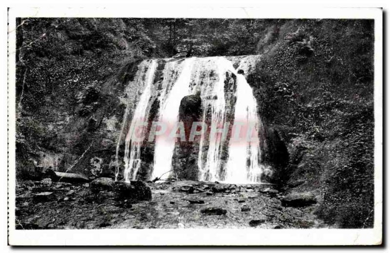 Old Postcard La Bourboule Cascade Verniere