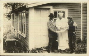 West Depere De Pere WI Rev AA Nesseres c1910 Real Photo Postcard xst