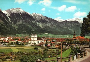 Postcard Innsbruck Brennerstraße Olympiastadt