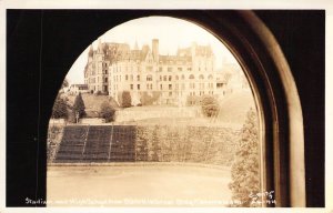 Real Photo, RPPC, Early Huge Tacoma WA High School,  Old Postcard