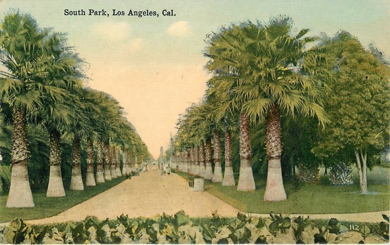 Postcard C-1910 California Los Angles South Park Western Novelty 22-12830