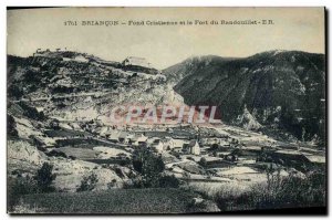 Old Postcard Briancon Cristianne Base and Fort Randouillet