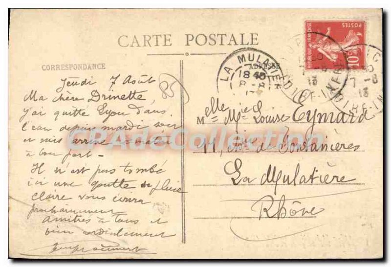 Postcard Old St Jean de Monts (Vendee) The most beautiful Atlantic Ocean beach