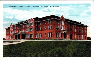 Durham, NC North Carolina  TRINITY COLLEGE Southgate Building  ca1920's Postcard