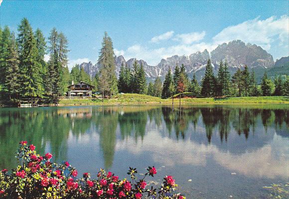 Italy Cortina d'Ampezzo Chalet Lago Pianozes