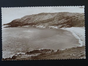 Wales Cymru THE GOWER PENINSULAR - PWLL DU c1940s RP Postcard by Valentine