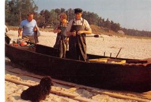 BR85347 fiskare i yngsjao sweden boat fishing peche