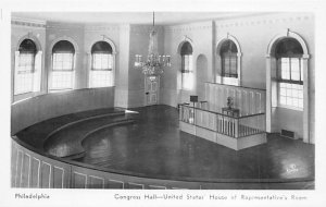 Congress Hall United States' House of Representative's Room - Philadelphia, P...