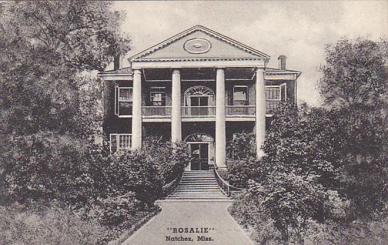 Mississippi Natchez Rosalie Albertype