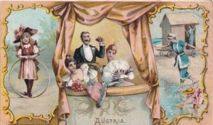 Arbuckle Bros Coffee Advertising Card, Austria, circa 1880s (54211)