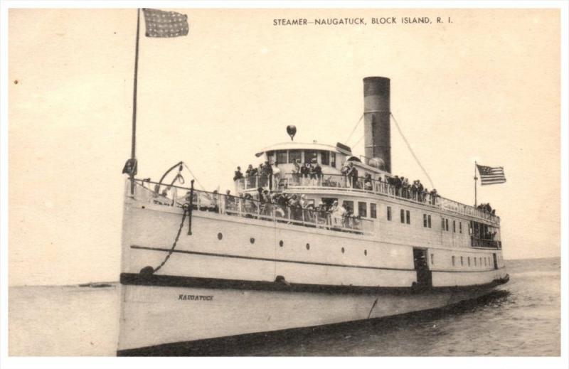 10493  RI Block Island Steamer Naugatuck