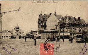 CPA MALO-les-BAINS-Place du Kursaal (423113)