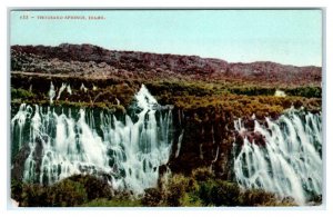 HAGERMAN, ID Idaho ~ THOUSAND SPRINGS Scene c1910s Mitchell #633 Postcard