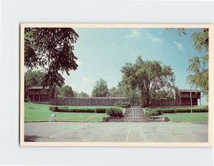 Postcard Fort Harrod State Park Harrodsburg Kentucky USA