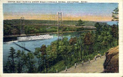 Waldo-Hancock Bridge in Bucksport, Maine