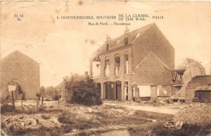 Lot111 Oostduinkerke souvenir of the war rue du nord belgium ww1
