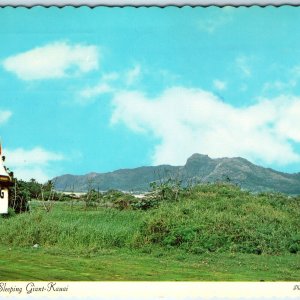 c1970s Kapaa, HI Sleeping Giant Kauai Hawaii Mountain Ridge 4x6 PC Kapa'a M14