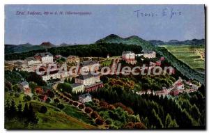 Old Postcard Drei Aehren Trois Epis