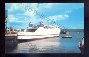 f2273 - French Ferry - Cornouailles in Plymouth Harbour - postcard
