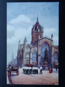 Scotland EDINBURGH St. Giles Cathedral c1908 by Postcard Raphael Tuck 7178